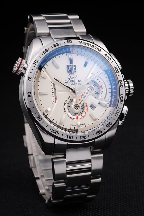 Cinturino Replica Omega De Ville Ladymatic Orologio quadrante bianco diamanti Lunetta cuoio arancione SOV018