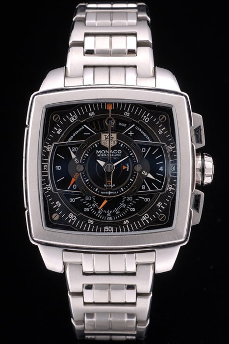 Replica Panerai Luminor Daylight Chronograph Svizzero Orologi quadrante nero Black Rubber Strap SPLC012