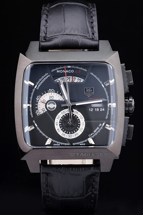 Replica Panerai Luminor GMT Svizzero Uomo Orologi quadrante nero Cassa in acciaio 44 millimetri SPLG002